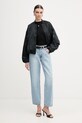Μπουφάν bomber Guess LORRAINE W6RL26.WJ662 μαύρο SS26