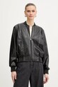 Karl Lagerfeld kurtka bomber nieocieplane czarny B1W14036