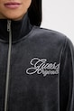 Guess Originals bluza welurowa W6RQ26.KCUF1 szary
