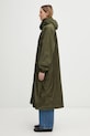 GANNI parka A1010049 zielony SS26