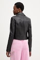 Ρούχα Δερμάτινο μπουφάν Pinko 106247.A32I μαύρο