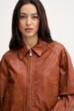 Pinko kurtka skórzana brązowy 106233.A31X