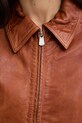 Pinko kurtka skórzana 106233.A31X brązowy