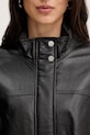 Pinko kurtka skórzana 106235.A31Y czarny