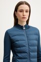 Patrizia Pepe kurtka z domieszką wełny niebieski 8O0219.A712