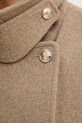 Morgan płaszcz damski z dodatkiem wełny GOYAM beżowy