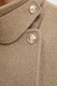 Morgan płaszcz damski z dodatkiem wełny GOYAM beżowy