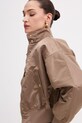 Elisabetta Franchi kurtka przejściowa damska brązowy GB05D61E2