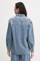 Odzież Liu Jo koszula damska jeansowa UA6145.D0313 niebieski