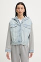 Liu Jo kurtka damska jeansowa niebieski UA6215.D0340