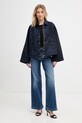 Liu Jo krátka bunda dámska TA6147.T2904 tmavomodrá SS26