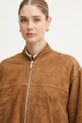 Semišová bunda Marella ORATA hnědá 2613441074200