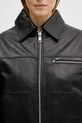 Rotate kurtka skórzana czarny 116054100