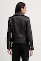 Ρούχα Twinset Γυναικείο δερμάτινο από δέρμα 261TP2010 μαύρο