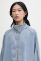 Gestuz kurtka jeansowa damska z lyocellu niebieski 10911024