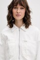 Guess Jeans traper jakna ženska s pamukom bijela W6GN11.D5NW2