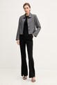United Colors of Benetton куртка жіноча з домішкою вовни 24T0DN09P сірий SS26