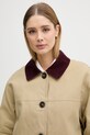 United Colors of Benetton kurtka przejściowa damska bawełniana beżowy 2PVADN09F
