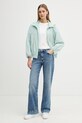 United Colors of Benetton kurtka damska 22W9DN09N turkusowy SS26