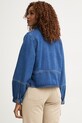 Oblečení United Colors of Benetton džínová bunda dámská 23C8DN097 modrá