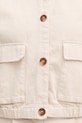 United Colors of Benetton κοντό μπουφάν γυναικείο βαμβακερό 2WNXDN09U μπεζ