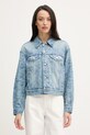 Calvin Klein Jeans jakna za žene plava LV047F677G