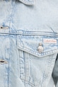 Calvin Klein Jeans kratka jakna ženska denimasta LV047F680G modra