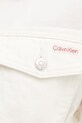 Calvin Klein Jeans džínsová bunda dámska bavlnená LV047F759G béžová