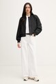Calvin Klein Jeans bomber jakna ženska LV047F505G crna SS26