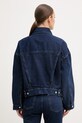 Ρούχα Calvin Klein Jeans Τζιν μπουφάν γυναικείο ντένιμ LV047F780G σκούρο μπλε