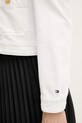 Tommy Hilfiger traper jakna ženska od pamuka WW0WW48591 bijela