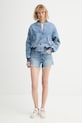 Levi's kurtka bomber jeansowa SCOUT WESTERN 005AZ.0000 niebieski SS26