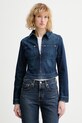 Levi's kurtka jeansowa Y2K STRETCH FITTED bez kaptura niebieski 005R4.0001