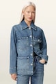 AllSaints kurtka jeansowa damska BEX niebieski W044OE