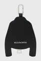 AllSaints brelok skórzany BALFERN W535XC czarny SS26
