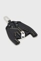 Akcesoria AllSaints brelok skórzany BALFERN W535XC czarny