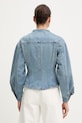 Odzież Levi's kurtka przejściowa damska jeansowa SCULPTED 001T6 niebieski
