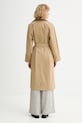 Odzież Levi's trencz bawełniany BREE CLASSIC LONG TRENCH 005AP beżowy