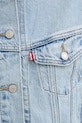Levi's kurtka jeansowa COLLARLESS SHRUNKEN 90S 006EZ niebieski