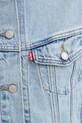 Levi's kurtka jeansowa COLLARLESS SHRUNKEN 90S 006EZ niebieski