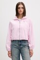 Tommy Jeans kurtka przejściowa damska różowy DW0DW22325