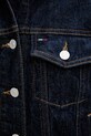 Tommy Jeans kurtka damska jeansowa DW0DW22719 granatowy