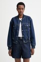 Marc O'Polo kurtka bomber jeansowa jeans granatowy 5000007395
