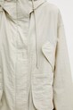 Maison Kitsuné Sporty Windbreaker kurtka przejściowa damska beżowy QW02203WQ4077