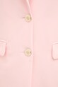 Gaudi marynarka jednorzędowa damska 611FD35016 różowy