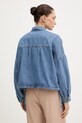 Odzież Sessun krótka kurtka damska jeansowa 26210055 niebieski