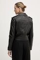 Дрехи Armani Exchange рокерско яке дамско кожено XW001924.AF25817 черен