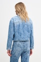 Ρούχα OUI κοντό μπουφάν γυναικείο ντένιμ 96340 μπλε