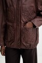 MUNTHE kurtka skórzana BARAM 261151526111 brązowy