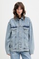 Karl Lagerfeld Jeans kurtka damska jeansowa niebieski B2W14033